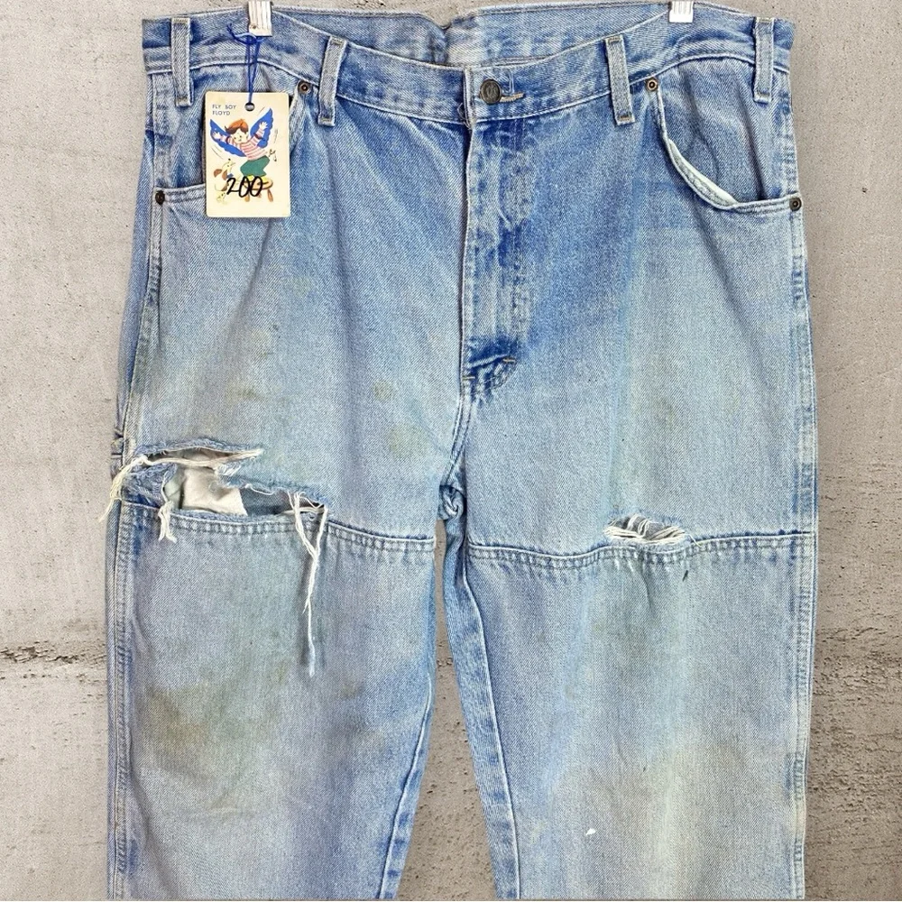 Vintage Dickies Jeans Double Knee 90s